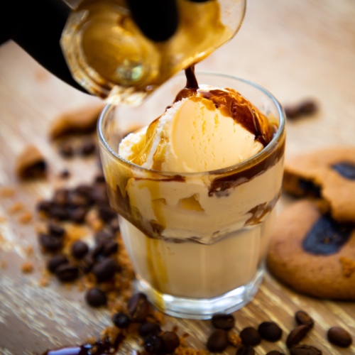 Sorvete ao Café